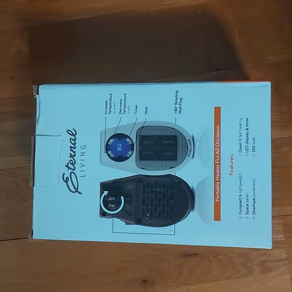 COZY  HEATER with adjustable temperature - Picture 2 of 3